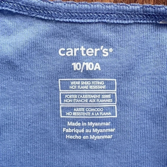 Carter’s Polka Dot Pajamas 2-Piece Set Size 10 NWT - Picture 4 of 13